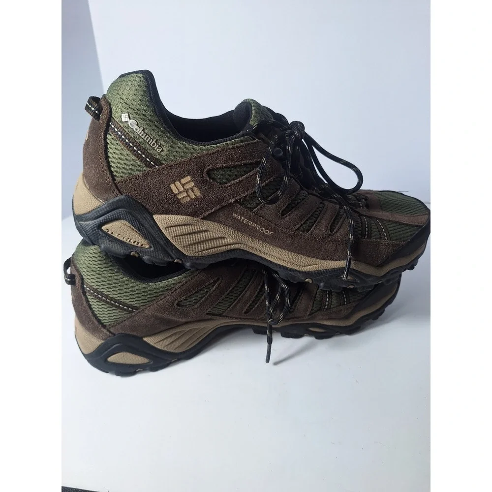Columbia Men's Size 13 Charter Oak Waterproof Omnigrip Hiking Shoes YM1015-384